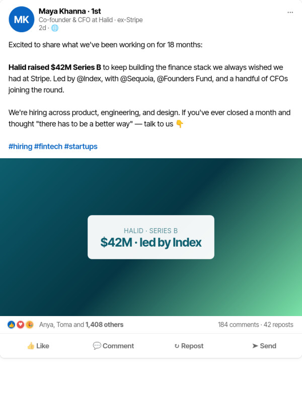 Announcement post — interface reference preview