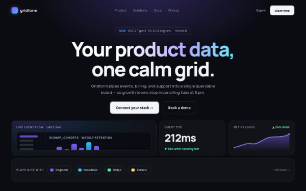 Bento Wall — interface reference preview