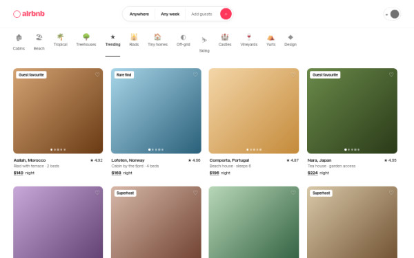Stays grid — interface reference preview